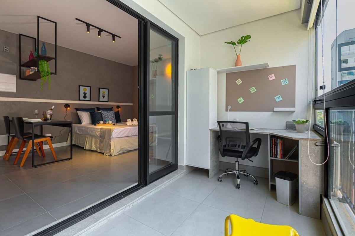 Easy Star- Charmoso Studio Ao Lado Do Aeroporto De Congonhas - Da01H Apartment Sao Paulo Bagian luar foto