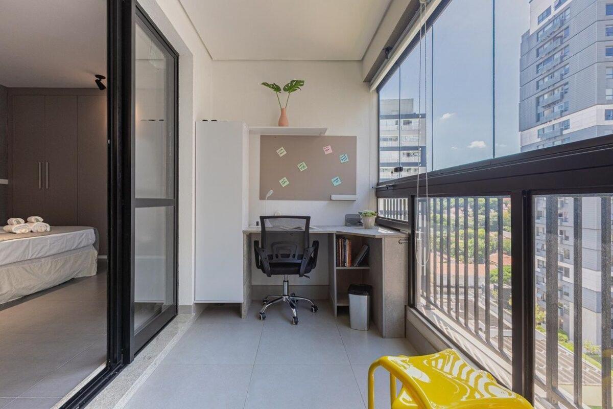 Easy Star- Charmoso Studio Ao Lado Do Aeroporto De Congonhas - Da01H Apartment Sao Paulo Bagian luar foto